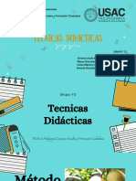 Tecnicas Didácticas