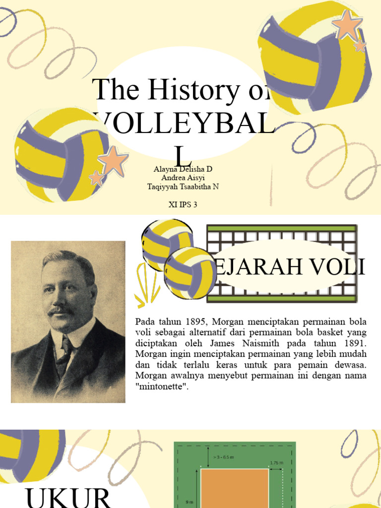 The History Of Volleyball Pdf