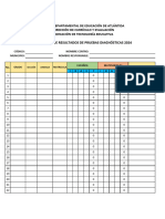 Consolidado Centro Educativo Pruebas Diagnósticas 2024