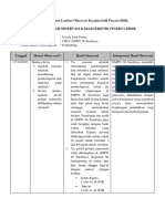 Lembar Observasi Karakteristik Peserta Didik SMPN 26 Surabaya