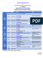 FDP Schedule