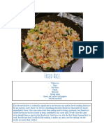 Skylar Wang - Cultural Banquet Recipe Page - 2021