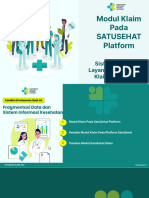 Modul Klaim Pada SatuSehat Platform