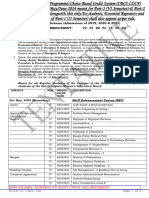 Tentative Exam Date Sheet Ba Programme