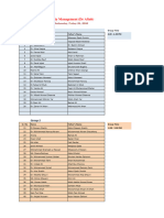 Assessment Groups DHM Quality Management