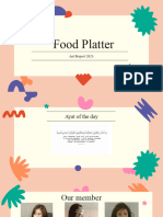 Food Platter - PPT Ibnu Haitham - Black Group