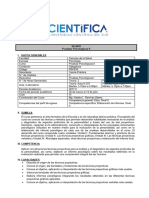 Pruebas Psicológicas II 2018 I