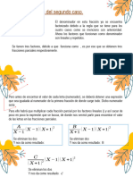 Integración Por Fracciones Parciales - Segundo Caso - Ejemplo