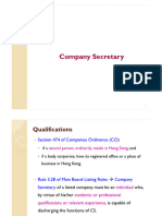 Company Secretary - 2022