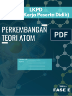 LKPD + Jawaban Perkembangan Teori Atom