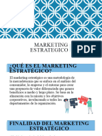 Marketing Estrategico