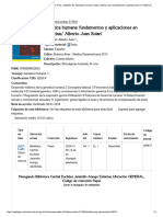 Universidad Del Quindío Koha Detalles de - Genetica Humana - Solari, Alberto Juan Fundamentos y Aplicaciones en Medicina