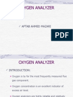 Oxygen Analyzer: Aftab Ahmed Mazari