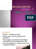 Kashmir Issue and Sez