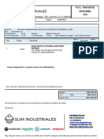 PROFORMA 2191 SUM INDUST - RADIO PORTATIL MOTOROLA DGP8550e