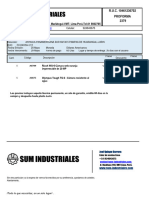 Proforma 2379 Sum Indust - Cámaras Todo Terreno