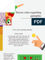 Soccer Rules Regarding Gameplay