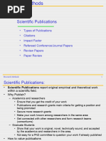 Research Methods Scientific Publications Types of Publications