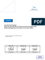 AI-IKP-53 Instruksi Kerja Pengujian SO2, NOx, CO, O2, CO2, Dengan E Instrument 4500S - Rev.02.sy