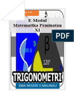 E-Modul Trigonometri Analitika XI