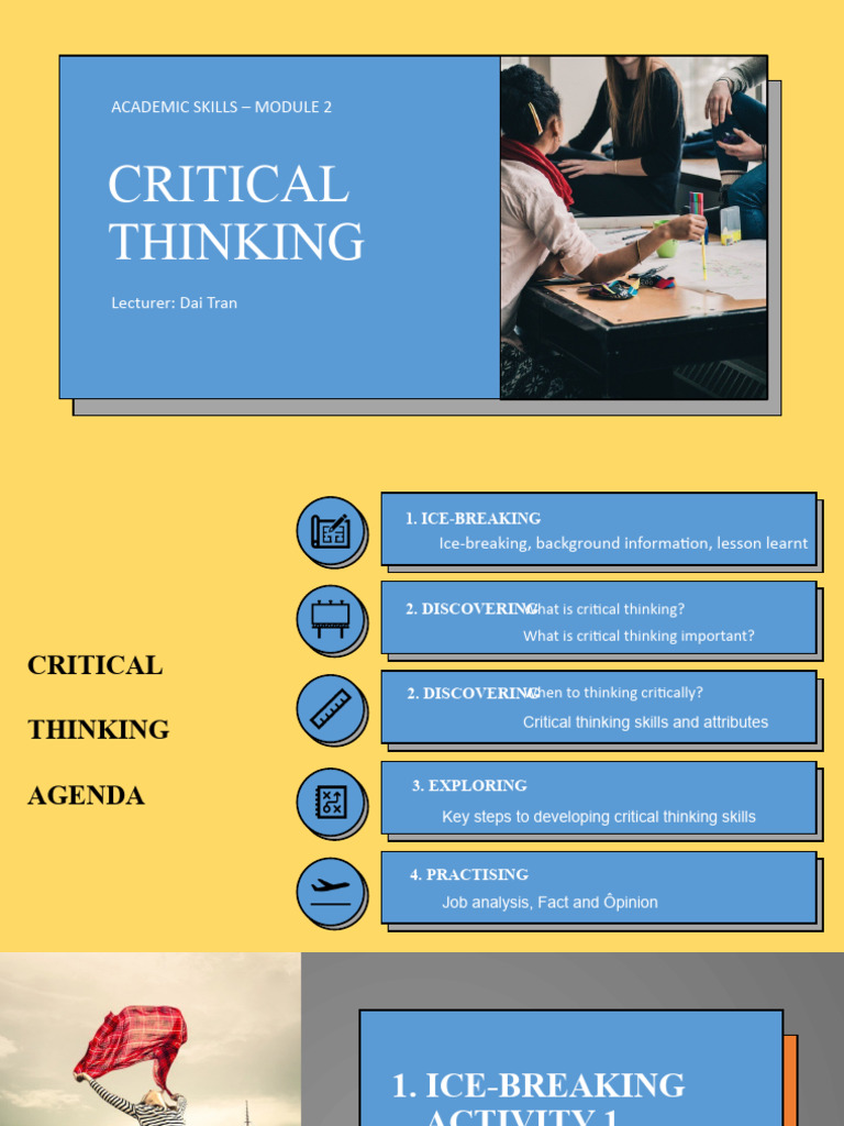 Critical Thinking Skills Development Guide | PDF | Critical Thinking ...