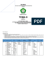 Silabus K13 Kelas 5 Tema 8