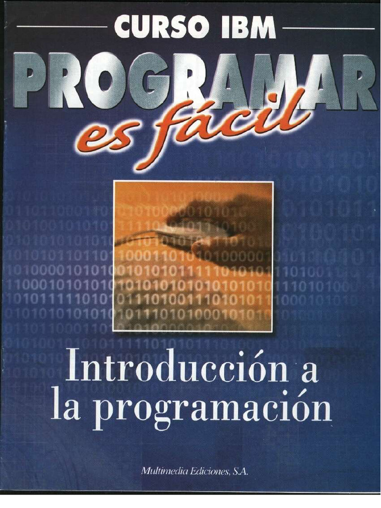 Programar Es Facil (Libro Introduccion) | PDF