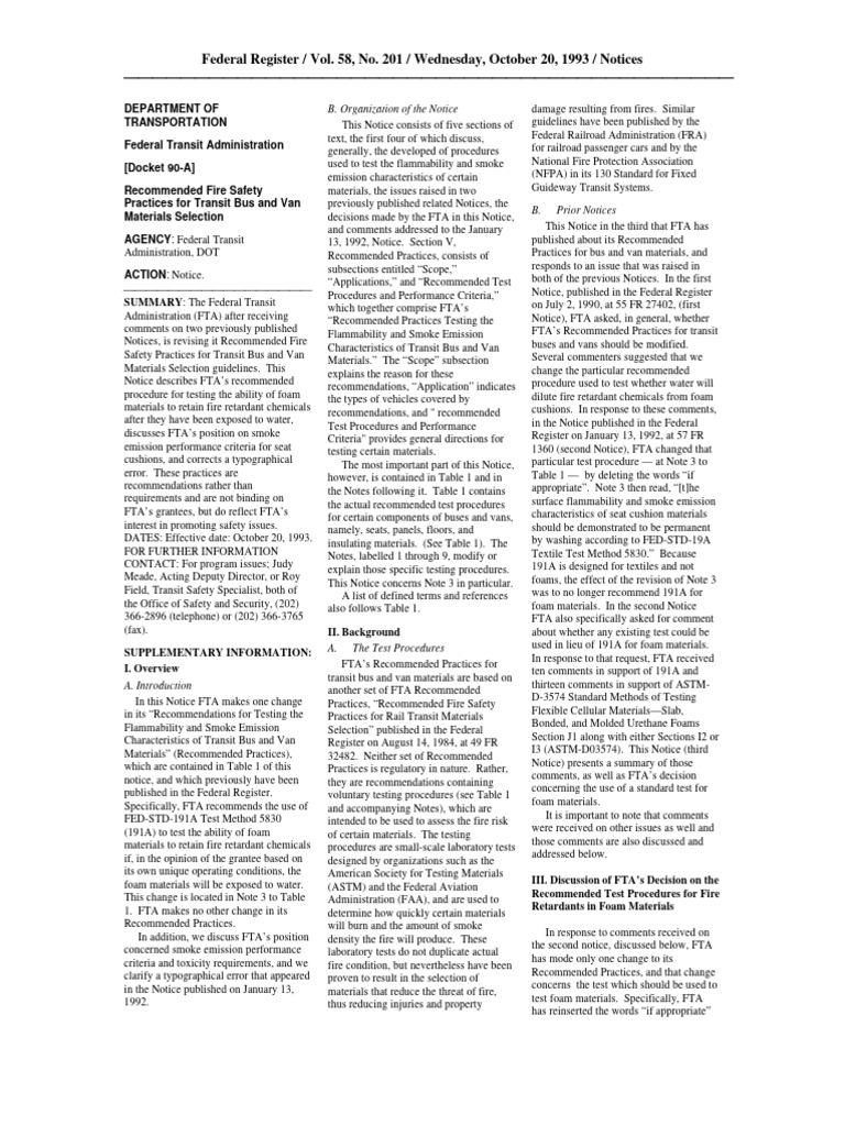 Docket 90 - 2 | PDF | Public Transport | Smoke