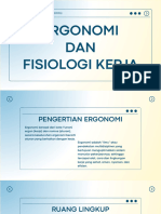 Ergonomi & Fisiologi Kerja