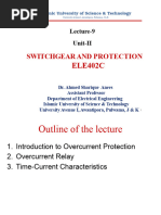 Lecture 09 - Overcurrent Protection, Timing Charactersitic