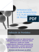 Introducción Al Forecast y MPS