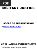 Military Justice System Part 2