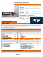 Inspection Report: Summary Section