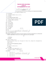 Cbse 12 STD Informatics Practice-Xii - Practice Paper Solution