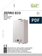 Zefiro Eco: Basso Nox Emisii Reduse de Nox Niska Emisja Nox Low Nox