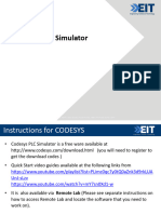 CODESYS PLC LD ProgramSimulator Instructions v1