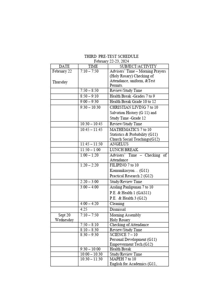 3rd-pre-test-schedule-sy-2023-2024-pdf-science