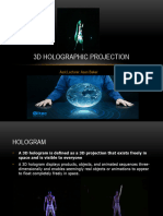 3 DHolographic Projection