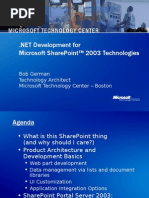 German Development For Share Point Technologies 2005 09