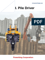 Powerking-Sheet Pile Driver