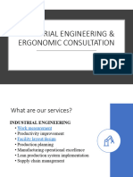 Industrial and Ergonomics Consultation