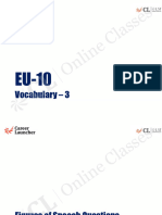EU - 10 Q - Vocabulary - 3