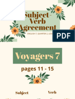 Q2L1 Subject-Verb Agreement Part 1