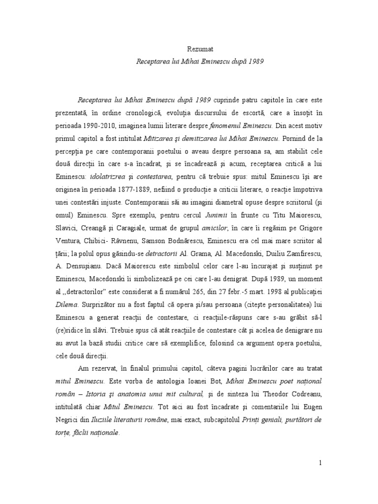 La Conac Rezumat Rezumat | PDF