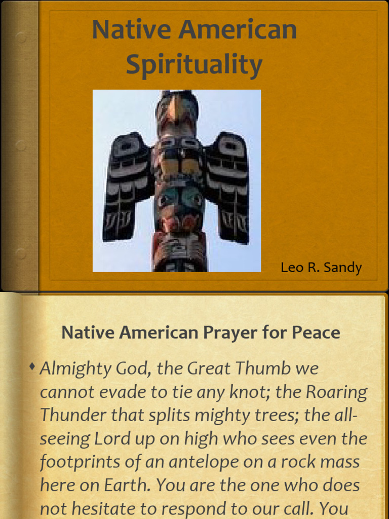 Native American Prayer for Peace | PDF | Philosophy
