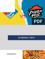 Pizza Hut Vs Domino's H