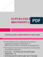 Supuraţiile Bronhopulmonare