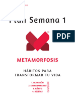 Plan Metamorfosis Semana1