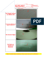 Material Quality Alert Sample For Roll Slitting