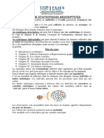 Resume1 de Statistiques Descriptives